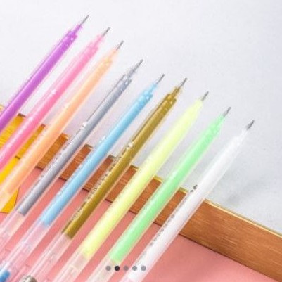 

pulpen gel 9 warna