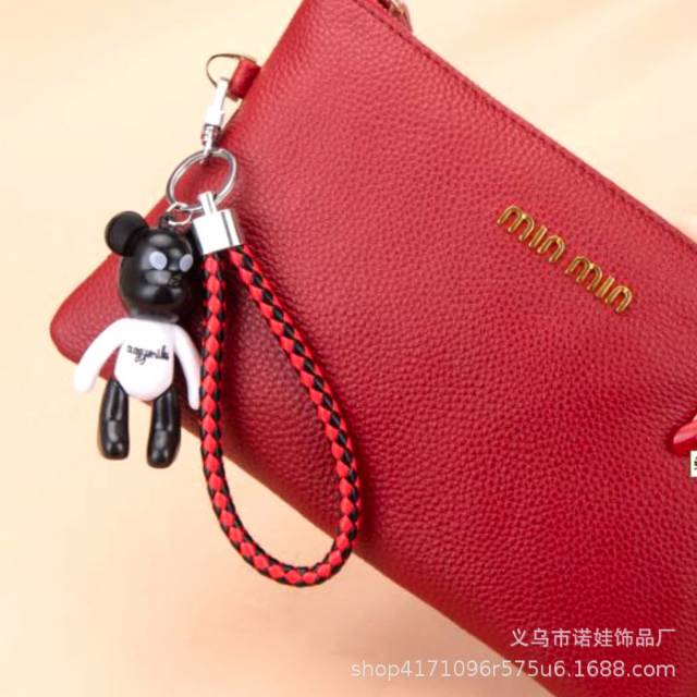 POPOBE Keychain Gantungan Kunci Murah Violent Bear Kado Unik Soevenir Murah