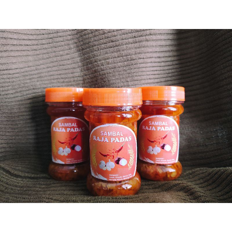 

Sambal Bawang Raja Padas Homemade 150Ml