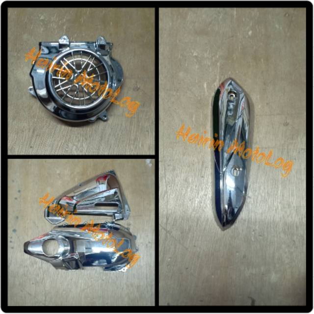 Paket Variasi Beat eSP CVT + Filter + Tutup Kipas + Tutup Knalpot Variasi Terbaru Harga 4 Item