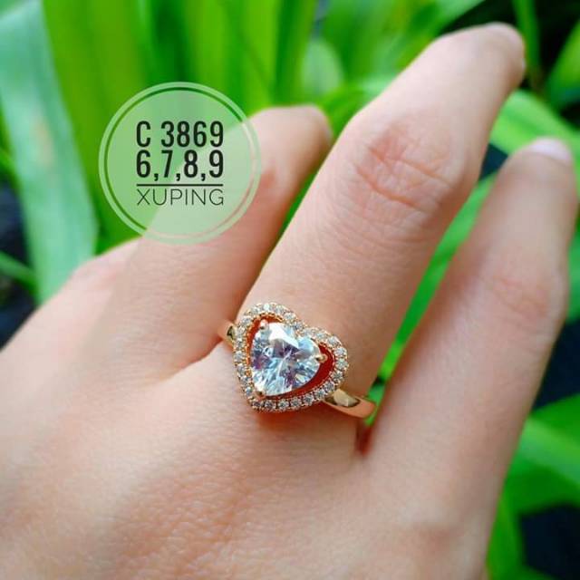 CINCIN LAPIS EMAS 18K