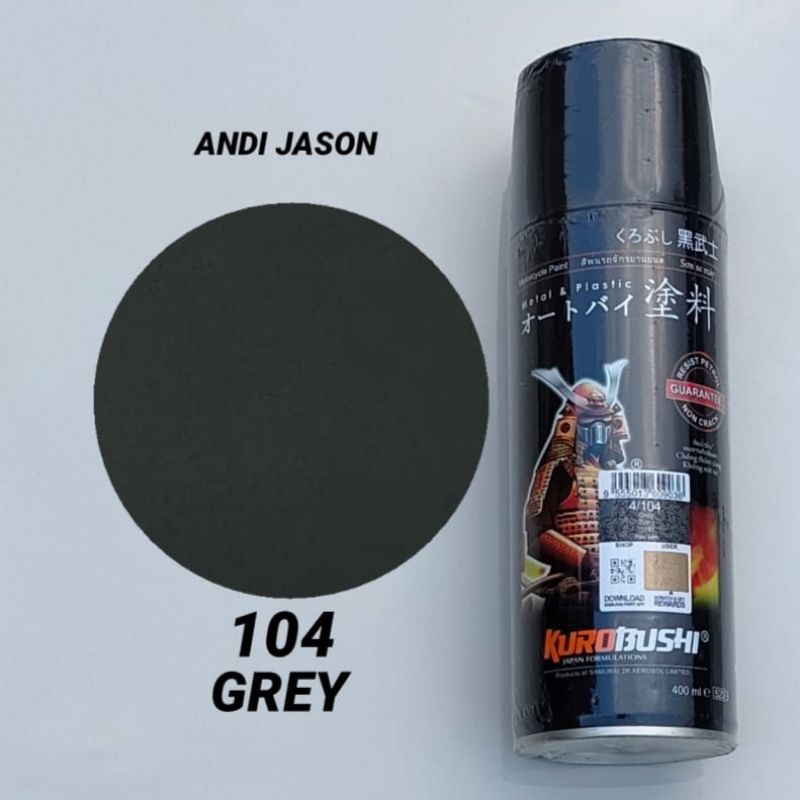 CAT  SEMPROT SAMURAI PAINT 400CC NO 104 GREY