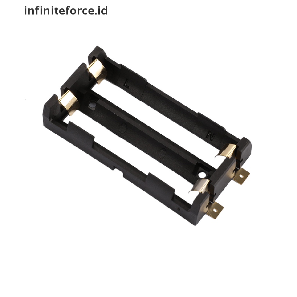 (Infiniteforce.Id) Case Holder Baterai 26650 Smd Dengan Pin Lapis Emas 26650