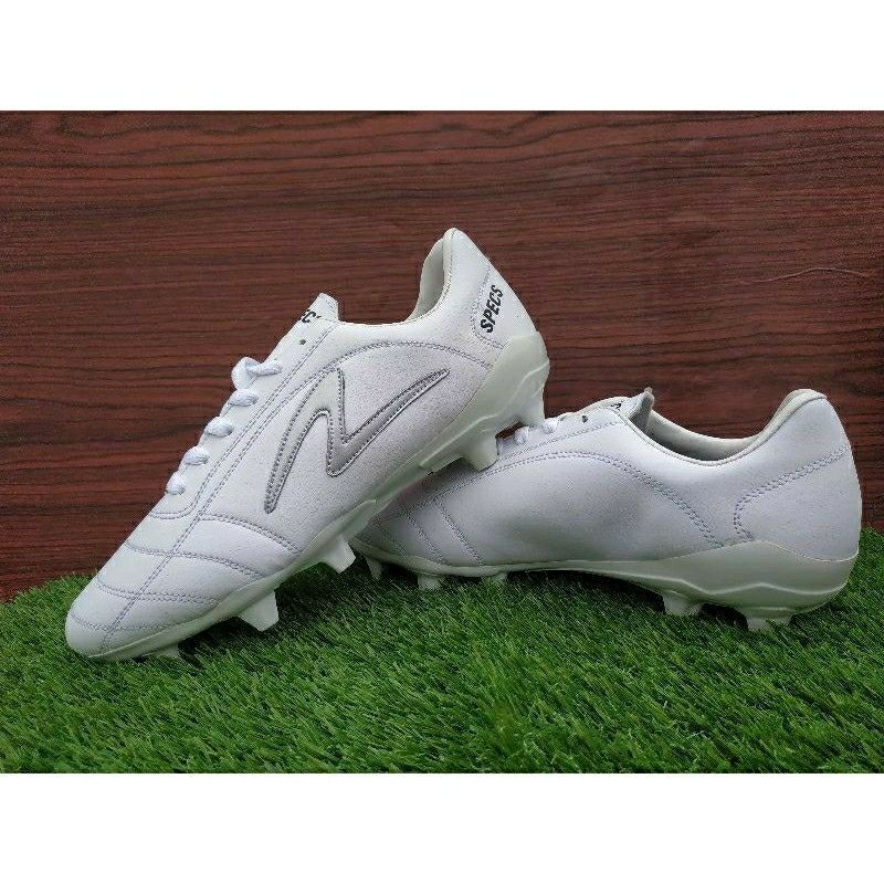 sepatu bola rumput SPECS biru hitam polos toska full black putih full white dewasa murah-4