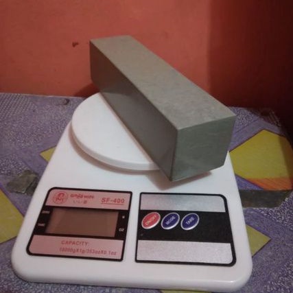 Batu asah asli alam.