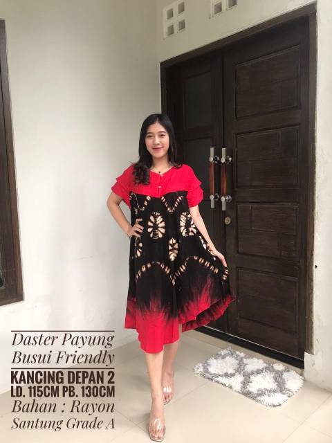 DASTER BATIK JUMBO - DASTER BUSUI FRIENDLY - DASTER MURAH - DASTER FREE ONGKIR - BATIK OZILA