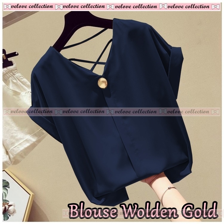 KALANTHA FASHION Valery Top Blouse Wanita Casual Look Termurah-3