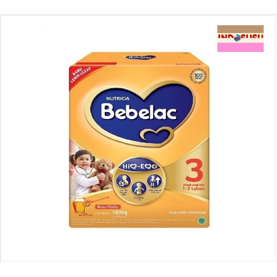 

BEBELAC 3 Susu Madu / Vanilla Box 1800g / 1800 gr