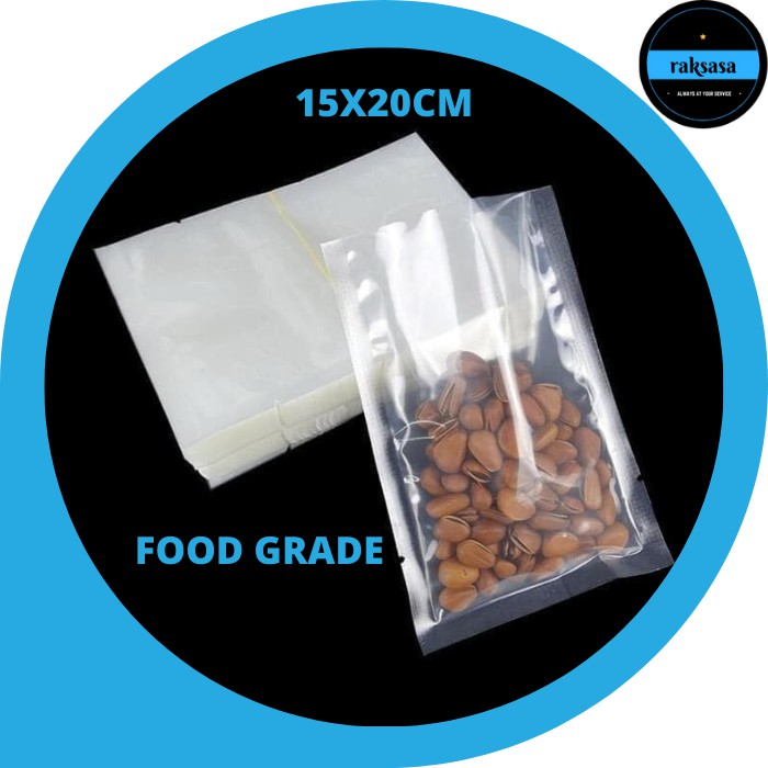 Plastik vakum bag 15 x 20 Plastik Vacuum 15x20 Berkualitas