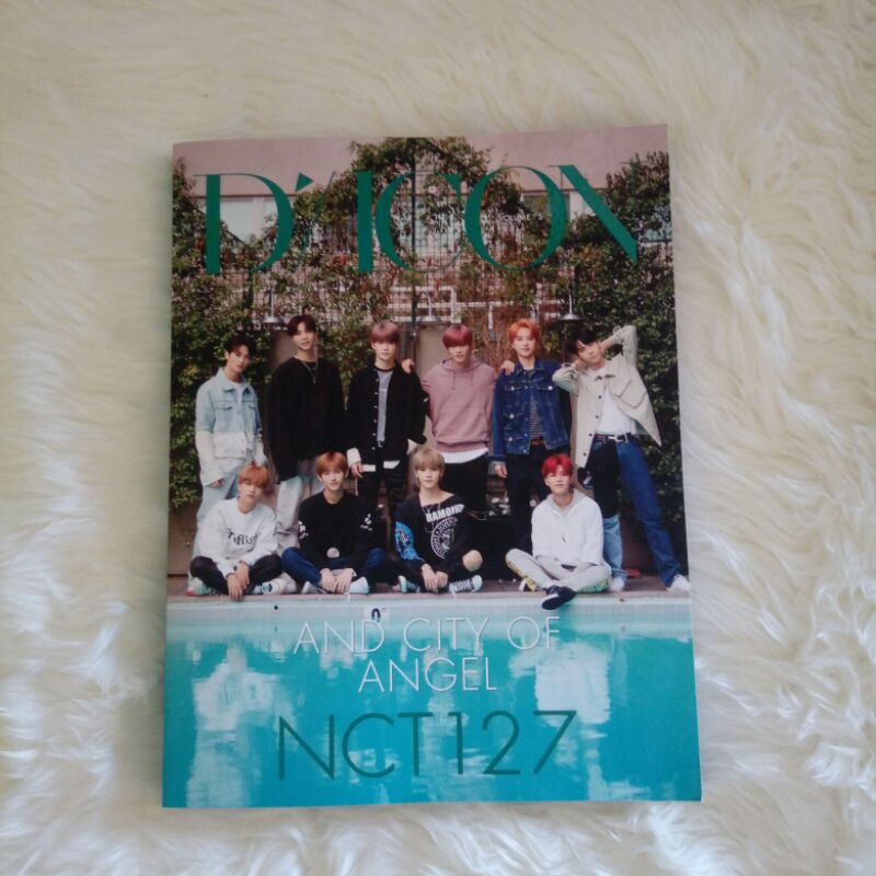 Photobook Dicon Japan NCT 127 + Pencil Set PB Dicon PC Jaehyun Taeyong Mark