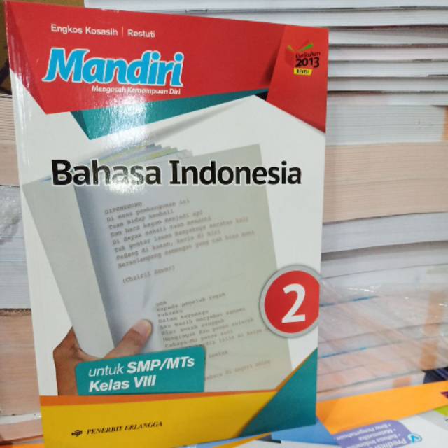 Buku Paket Mandiri Bahasa Indonesia Kelas 8 Smp Kurikulum 2013 Shopee Indonesia