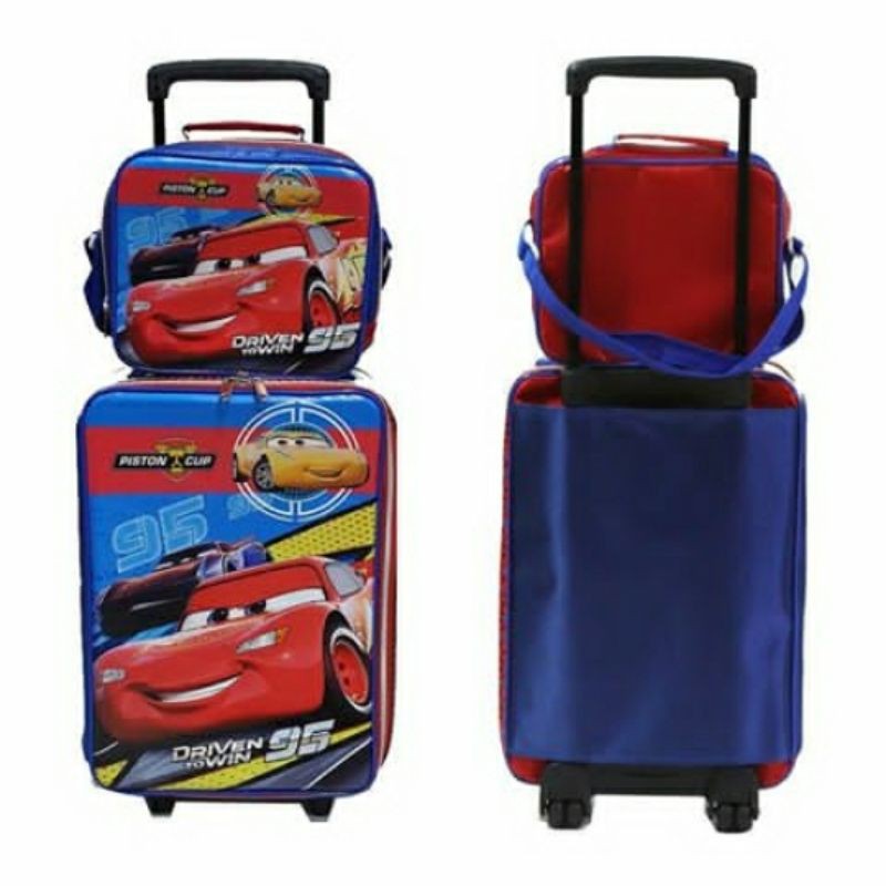 Jual Tas Koper Anak Karakter Mobil Untuk Anak Laki-laki