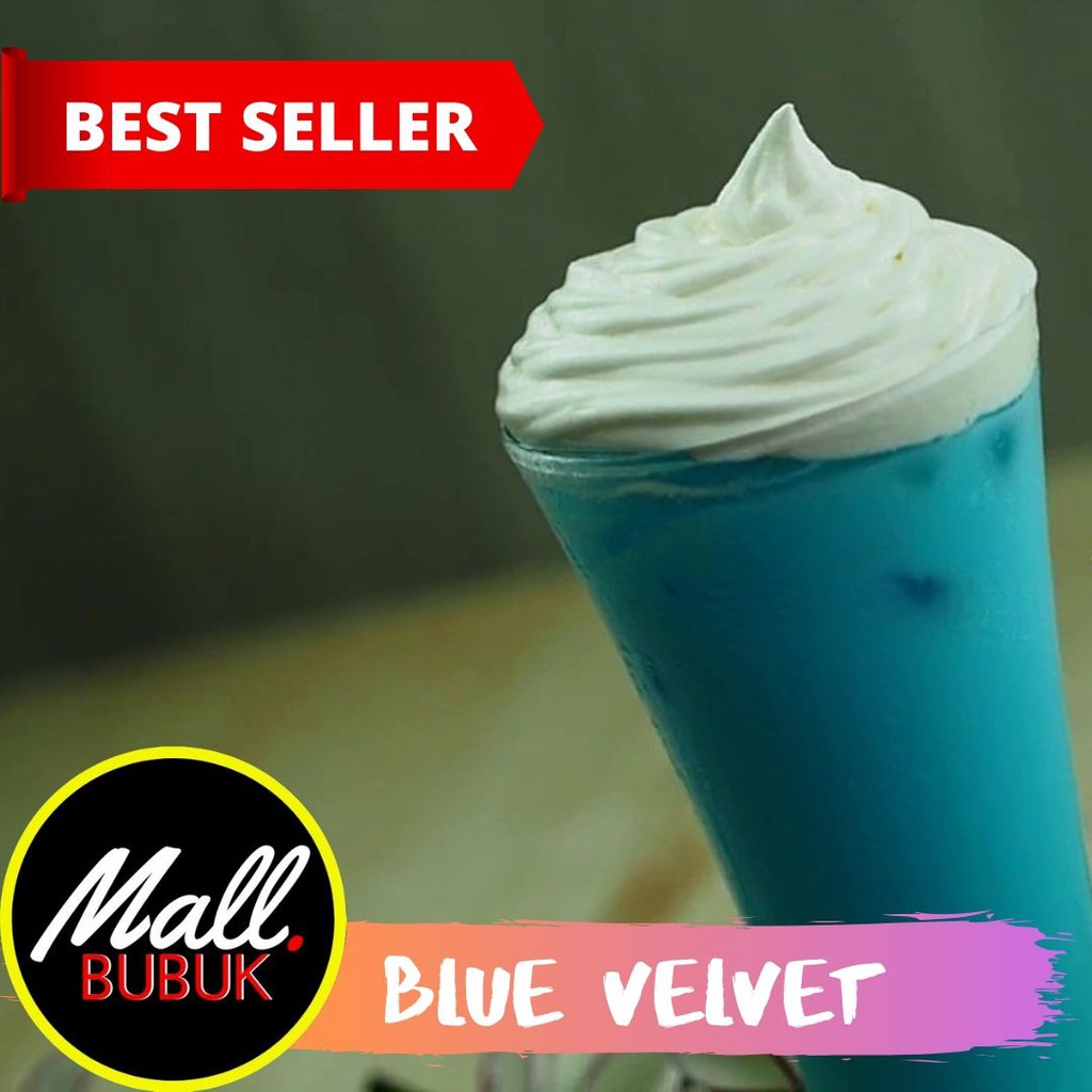 

Bubuk Minuman Blue Velvet 1Kg / Bubuk Minuman Bluevelvet 1Kg / Blue velvet Powder 1Kg