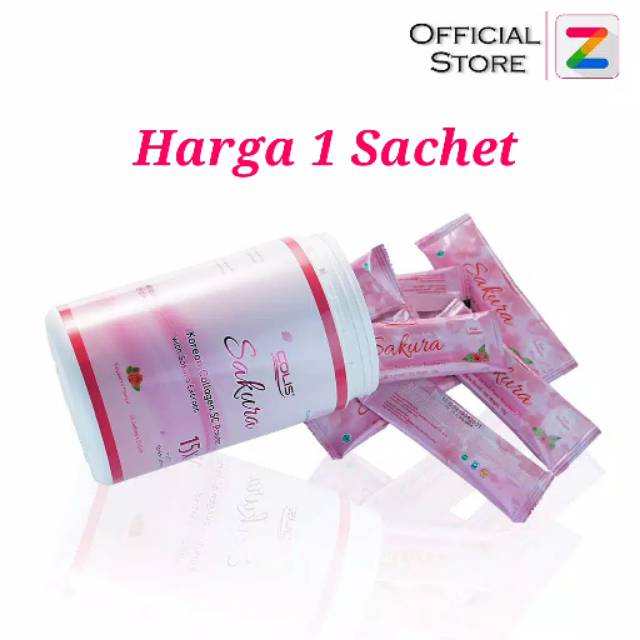 Colis Sakura Beauty Collagen Sachet Eceran