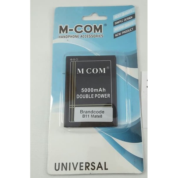 Battery Batre Baterai Double Power Mcom Brandcode B11 Mate8 B 11 Mate 8