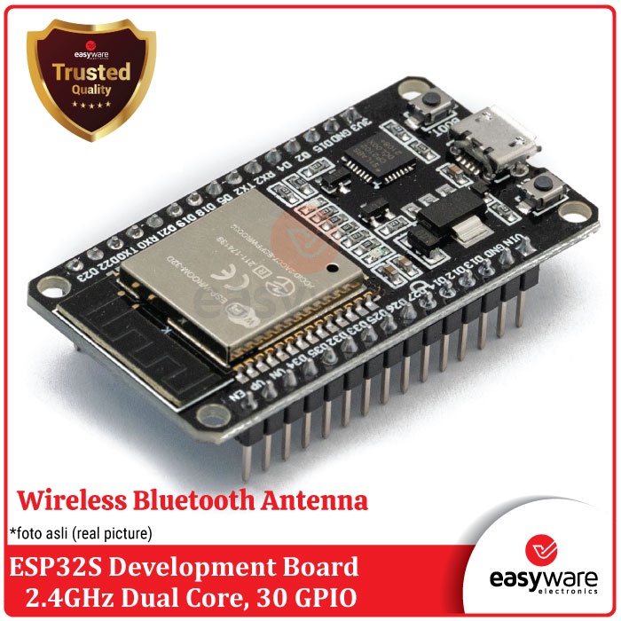 ESP32 ESP-32S WiFi + Bluetooth Dual - Mode Developement Board