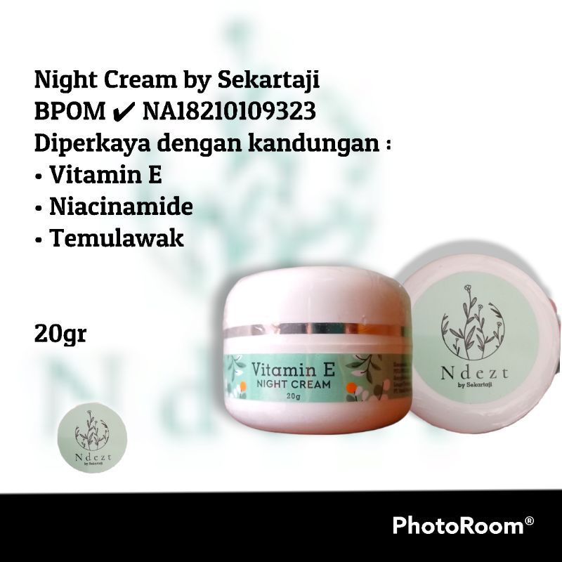 [BPOM] NIGTH CREAM NDEZT SEKARTADJI | CREAM AYU BULUS | CREAM SEKARTADJI