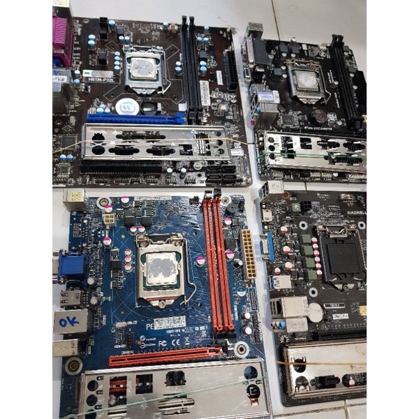 MOBO MOTHERBOARD H81 SOCKET 1150 DDR3 NORMAL TES