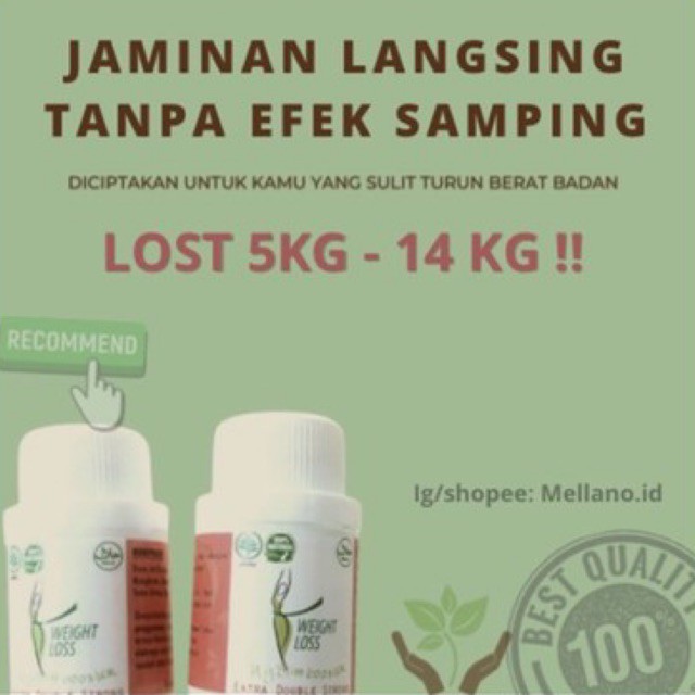 my slim boosters jamu herbal by mellano extra double strong