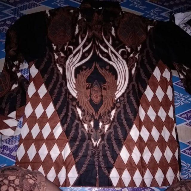 Kemeja Batik Pria Ppbtk07 Modern Lengan Panjang Casual Modis Trendy Masa Kini M L Xl<br /> Xxl