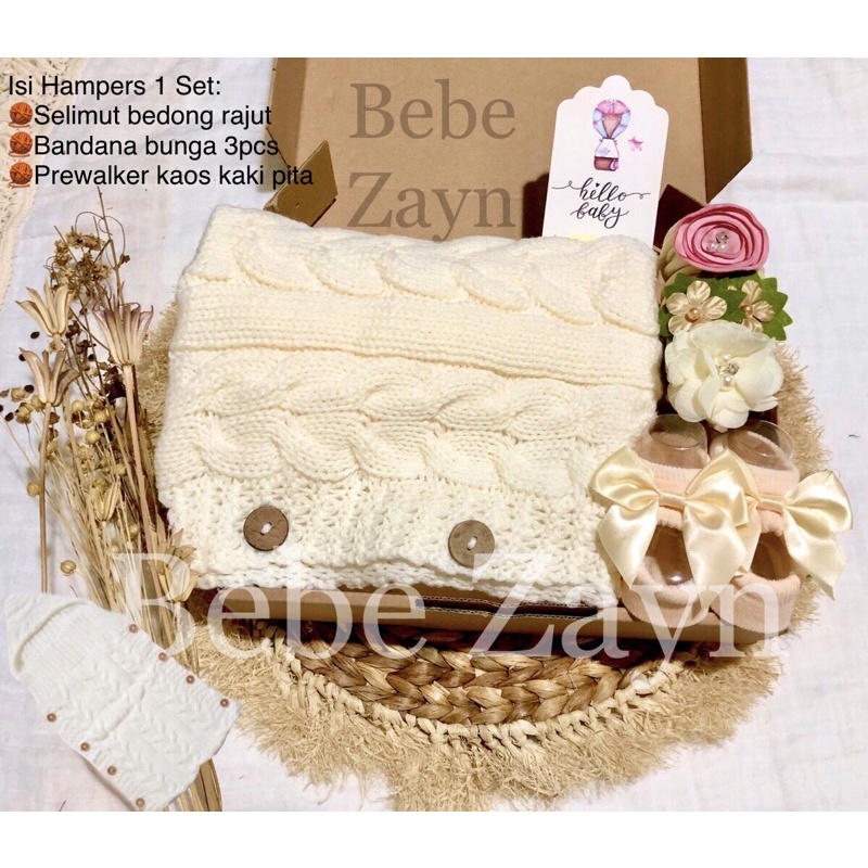 {BEBE ZAYN} Hampers baby/ hampers bayi/ baby gift/ kado bayi/ baby newborn/ Baby Girl/ Baby Boy/ bedong bayi-Lady Jasmine