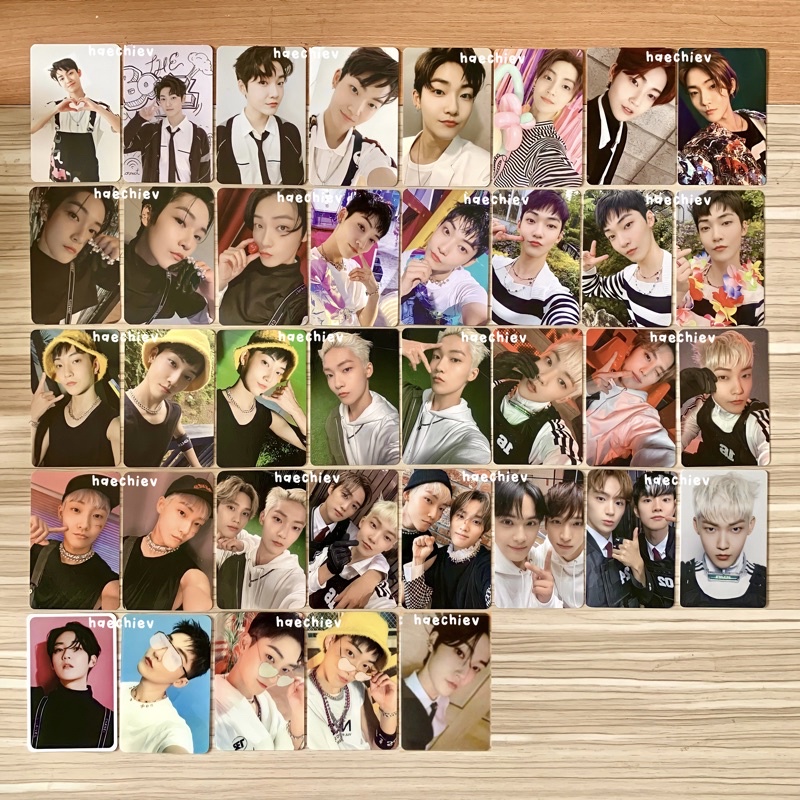 CLEARANCE SALE PHOTOCARD THE BOYZ KEVIN JACOB SANGYEON HAKNYEON HYUNJAE Q CHANGMIN MOONBAE MILKYU SA