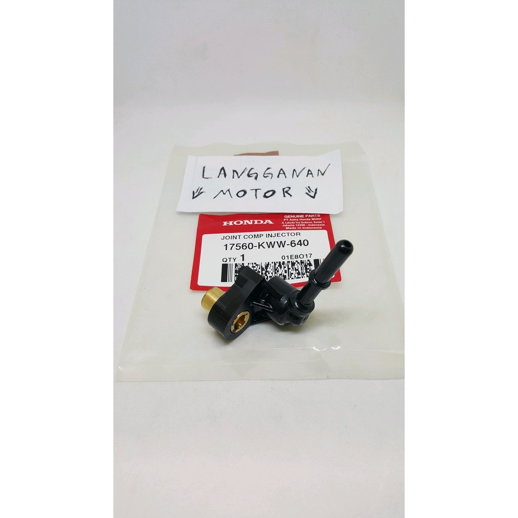 joint sambungan selang injector injektor injeksi revo 110 f1 2015 ori AHM