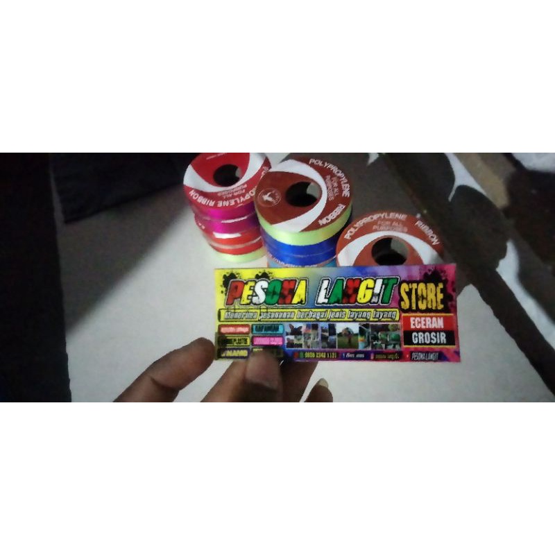 

PITA LAYANGAN//TIPIS PITA KADO