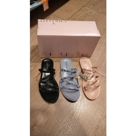 PAYLESS SANDAL FLAT - BIANCA STUDDED BY CHRISSIE 222018 222017 222019