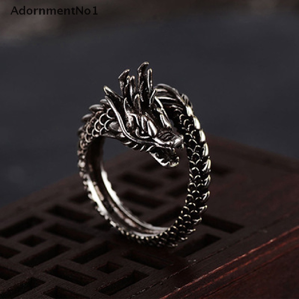 (AdornmentNo1) Cincin Bentuk Cakar Naga Gaya Gothic Untuk Halloween