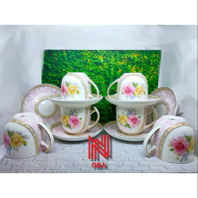 Cangkir Capodimonte Set 6