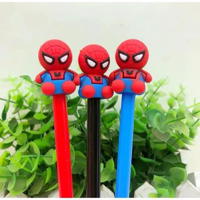 

Pulpen Gel Model Spiderman / Pulpen Spiderman