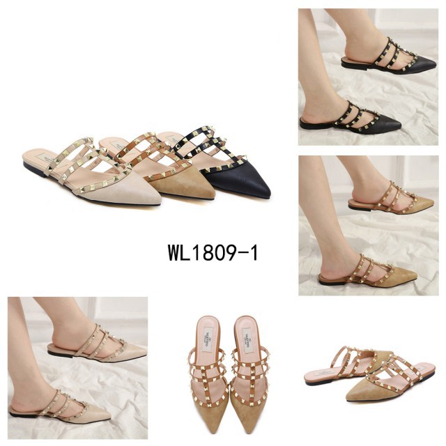 valentino mules flat