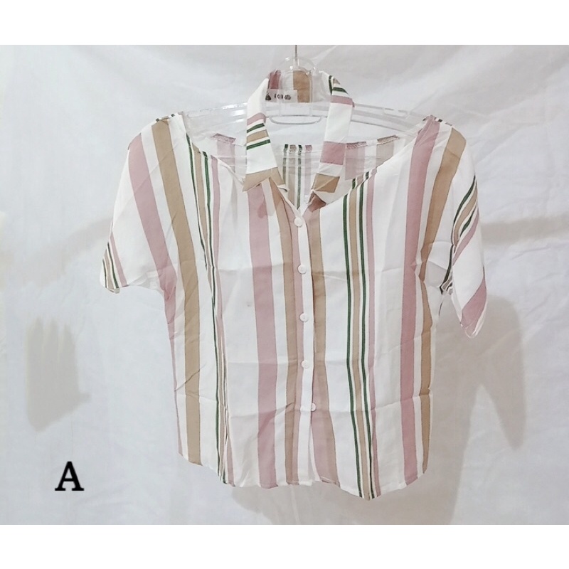 Baju atasan wanita korea style 2 warna terbaru