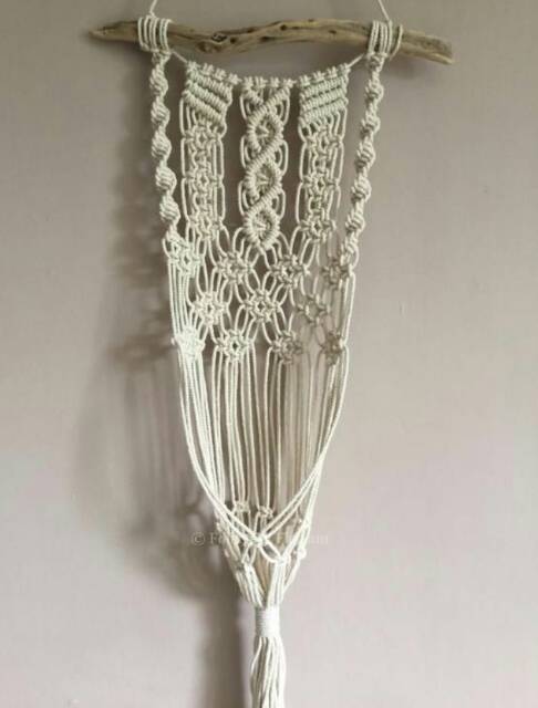 READY STOK) macrame pot gantung/ Macrame plant hanger (POT 043)