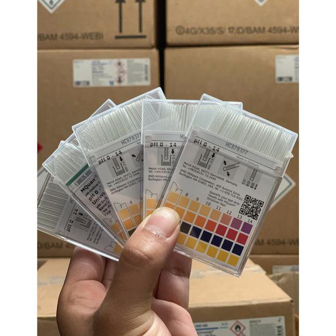 Kertas Lakmus pH 0-14 Merck (Universal Indicator)