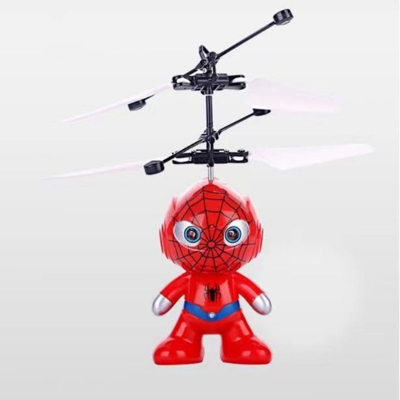 HELICOPTER SENSOR TANGAN DRONE MINI SPIDERMAN KAPTEN AMERIKA BATMAN SENSOR TANGAN