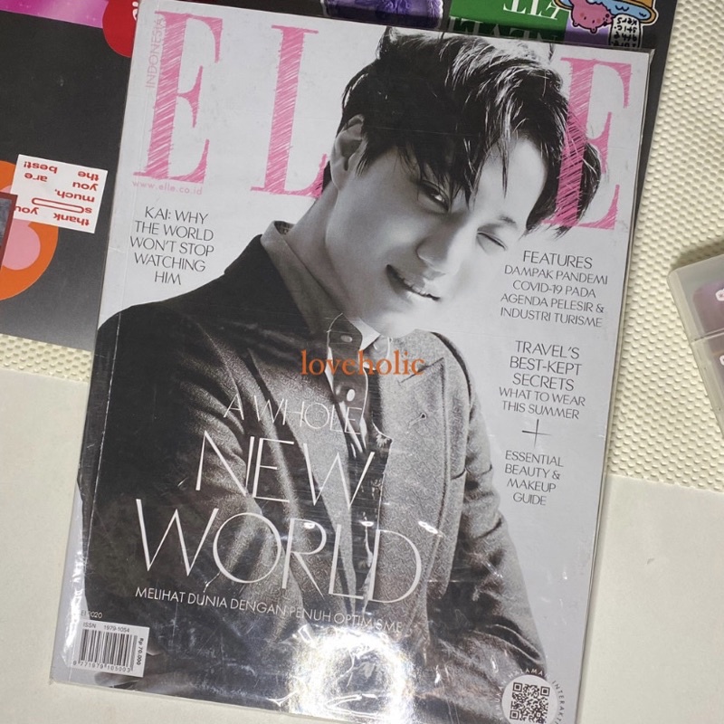 kai exo elle magazine indonesia