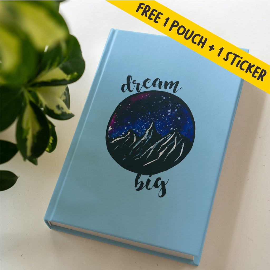 

Notebook Agenda, Dotted dan Polos Dream Big