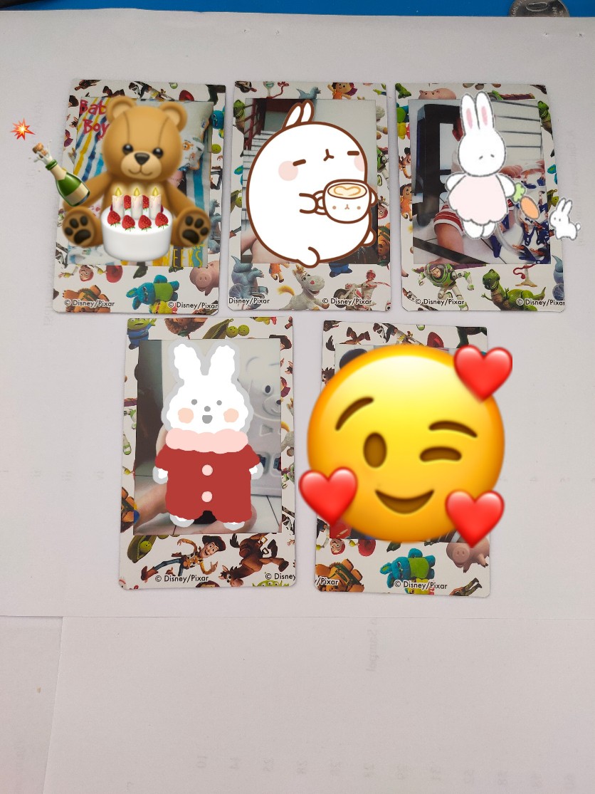 Cetak Polaroid Asli Motif Alice