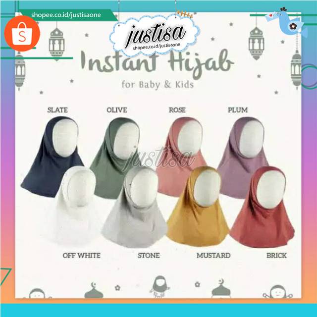 Promo !! HIJAB LITTLE PALMER HAUS-HIJAB INSTAN-JILBAB BAYI