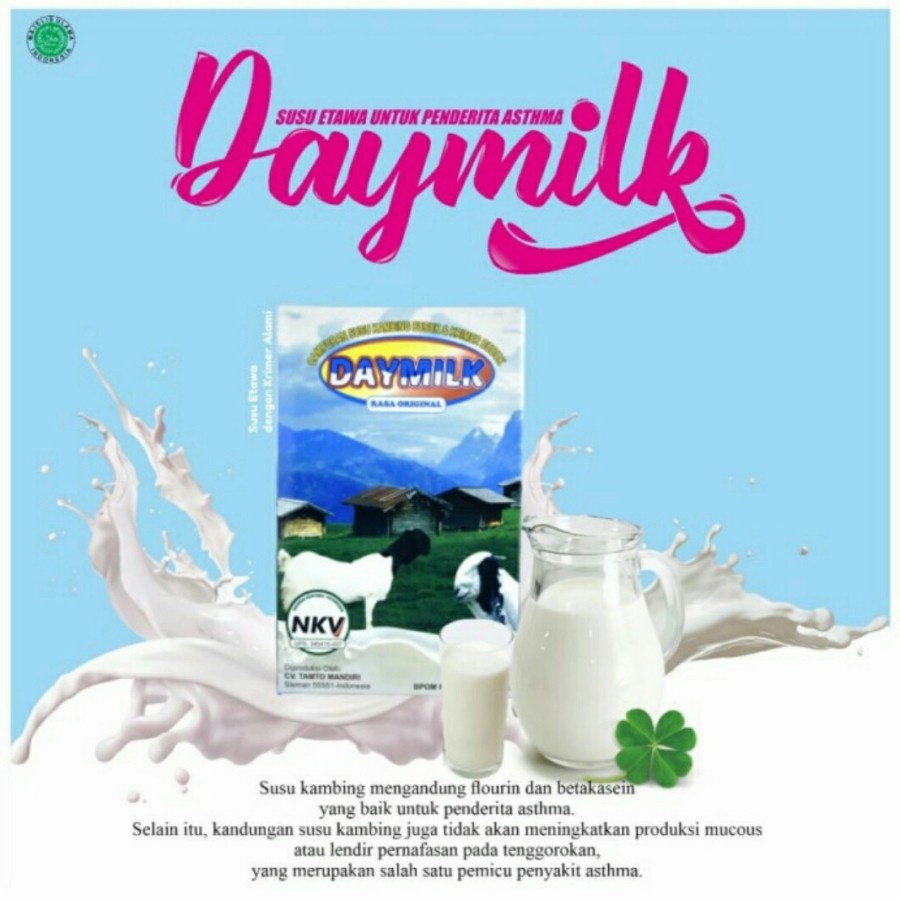 

Susu Kambing Etawa Bubuk DAYMILK 200gr Halal Bpom