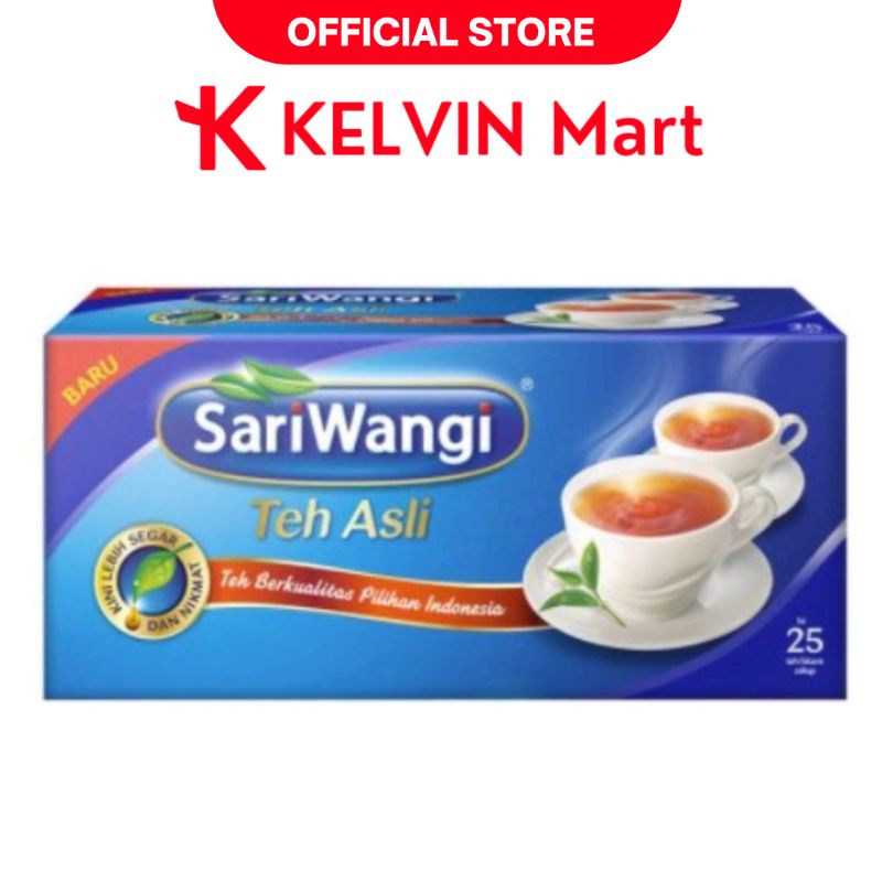 

Sari Wangi Teh SariWangi isi 25 Kantong Teh | KELVIN Mart