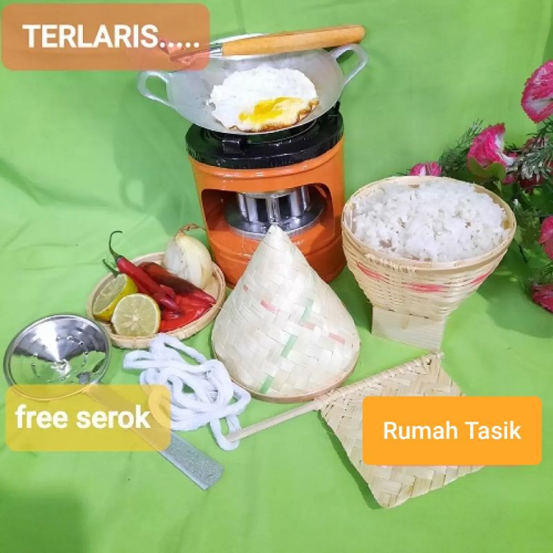 Set Mainan Masak Masakan Paket Bakul Tumpeng