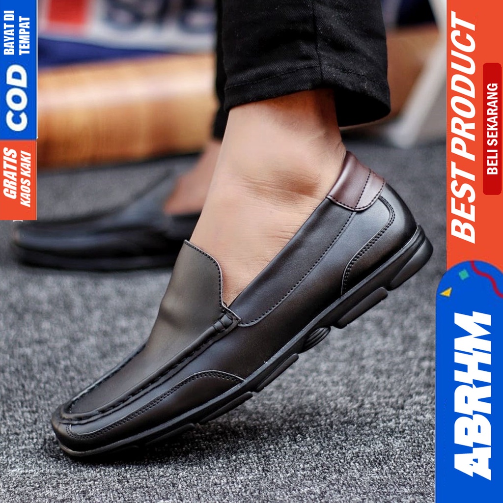 Abrhm Drain - Sepatu Formal Pria Pantofel