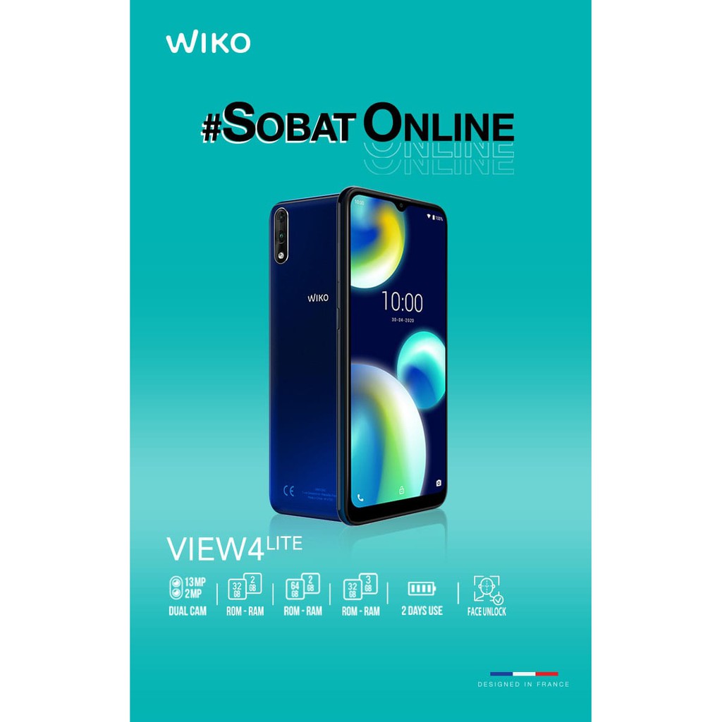 Wiko View 4 Lite 2/32 GB Garansi Resmi