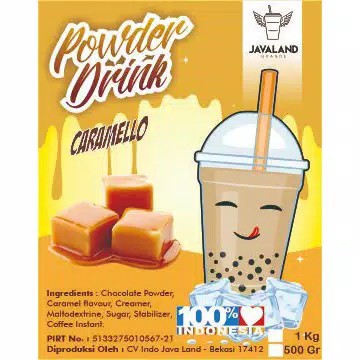 

Bubuk Minuman Caramelo 1KG Javaland TERMURAH SURABAYA