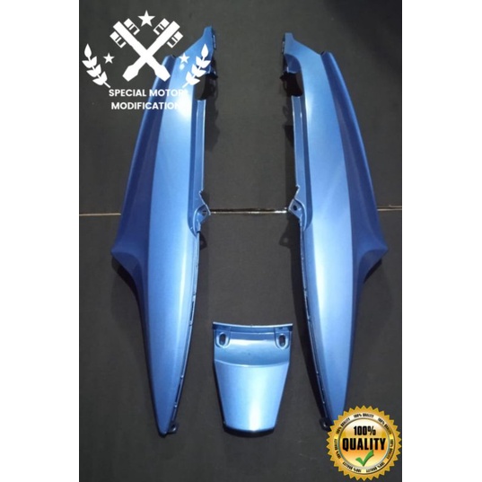 Cover Body Kankir Mio Sporty Biru Telor Asin