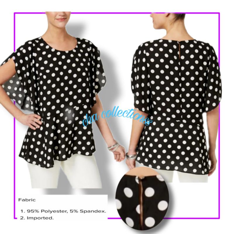NY Company polka top