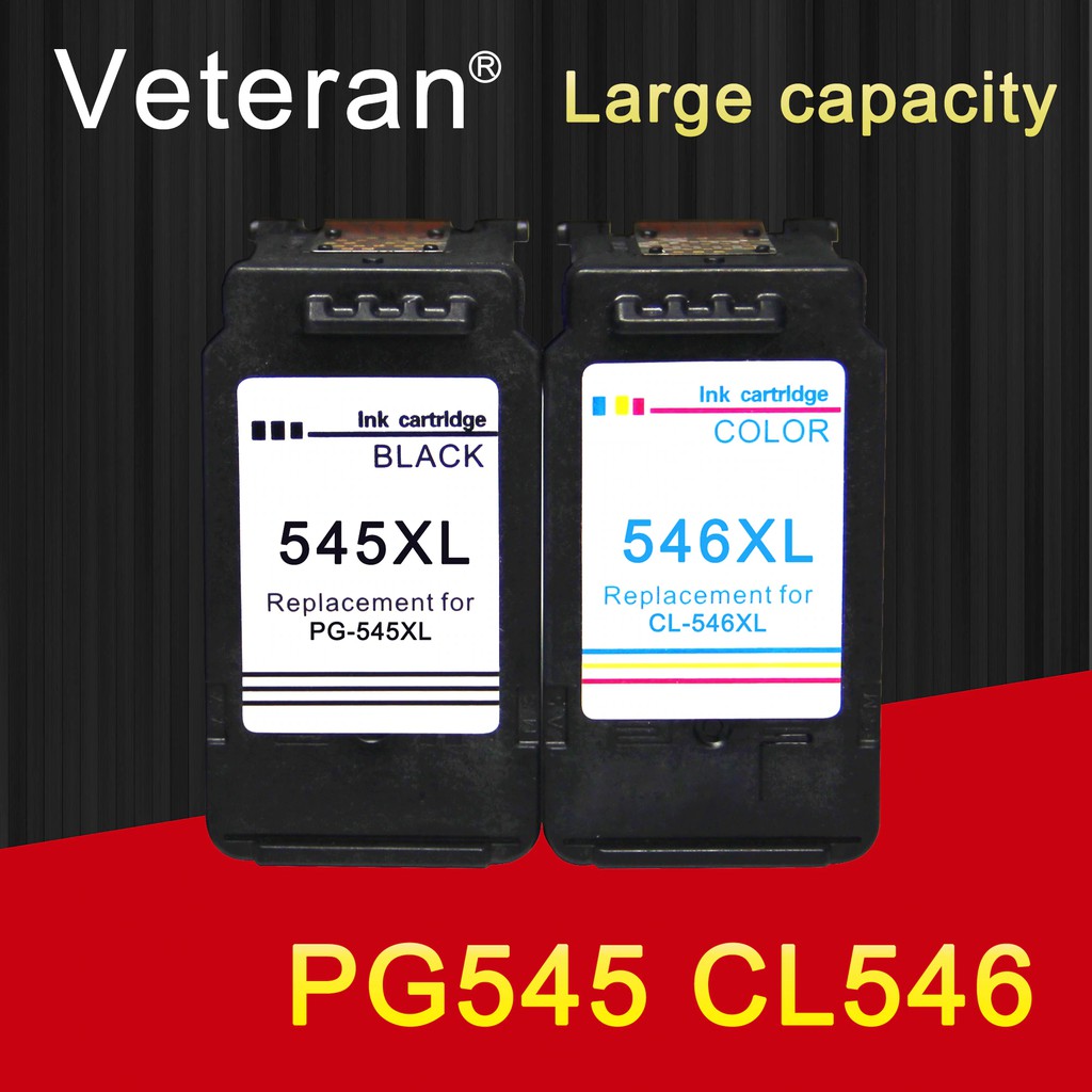 Veteran PG545 CL546 replacement for canon ink cartridge pg 545 cl 546 for pixma MG2950